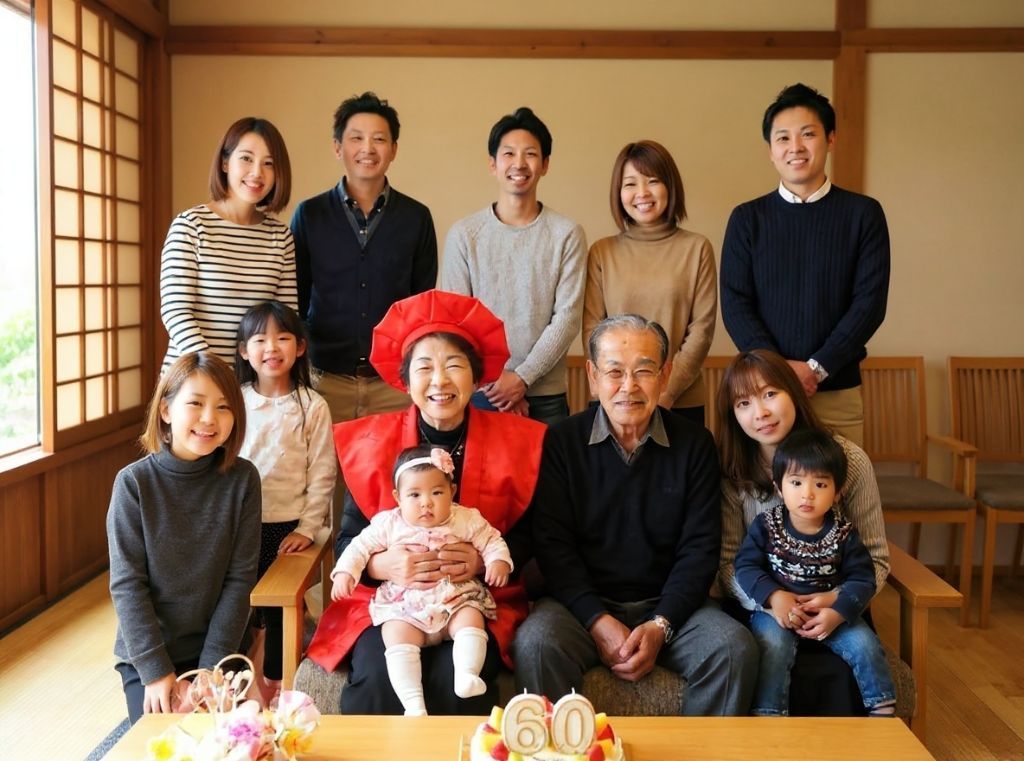 ご家族でのお祝いの席