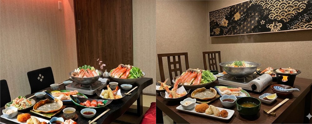 かに満 個室会席