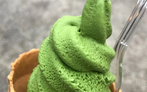 六条庵のお濃茶アイス